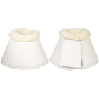 Harry's Horse Bell Boots Excellent Faux Fur White