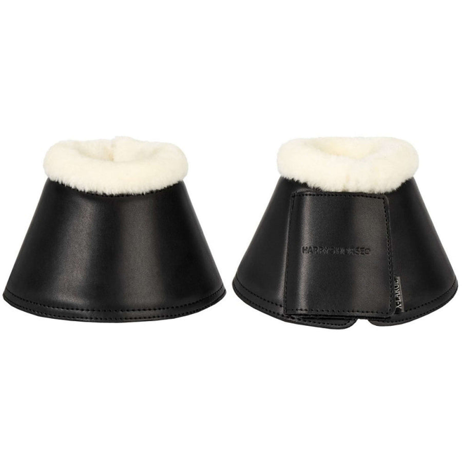 Harry's Horse Bell Boots Excellent Faux Fur Black