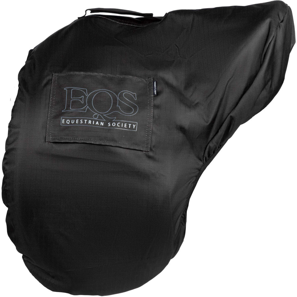 Harry's Horse Saddle Cover EQS AW26 Waterproof with Fleece Lining Black-Sand