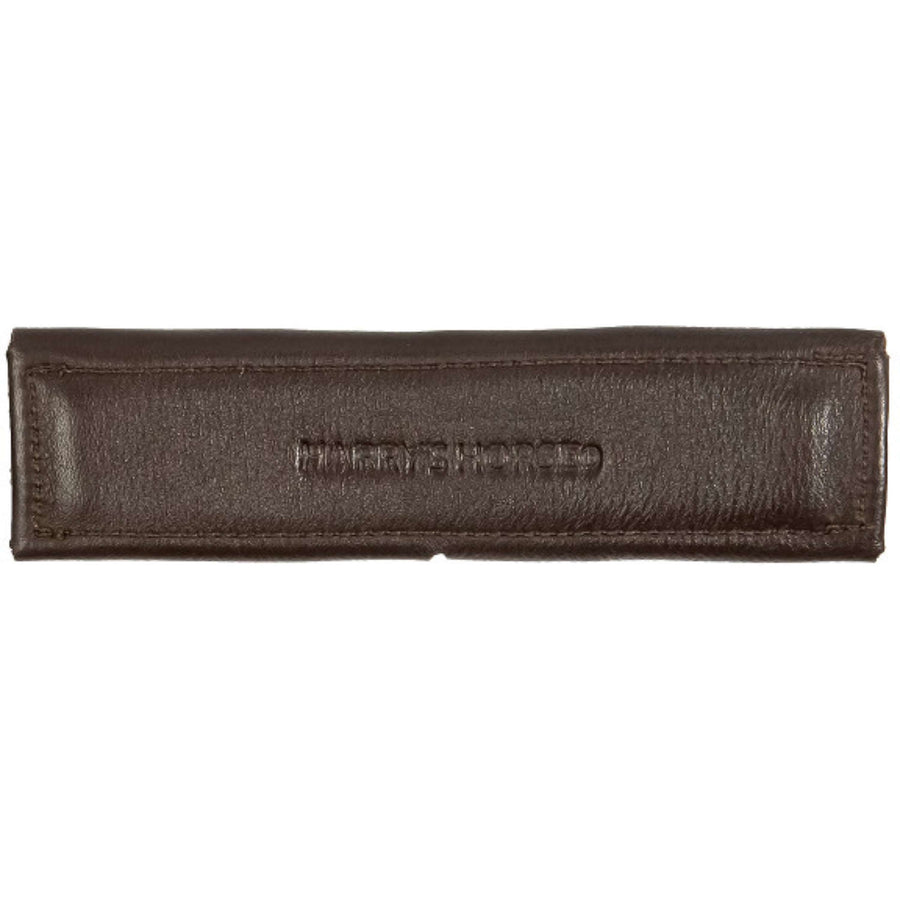 Harry's Horse Curb Chain Protector Soft Leather Brown