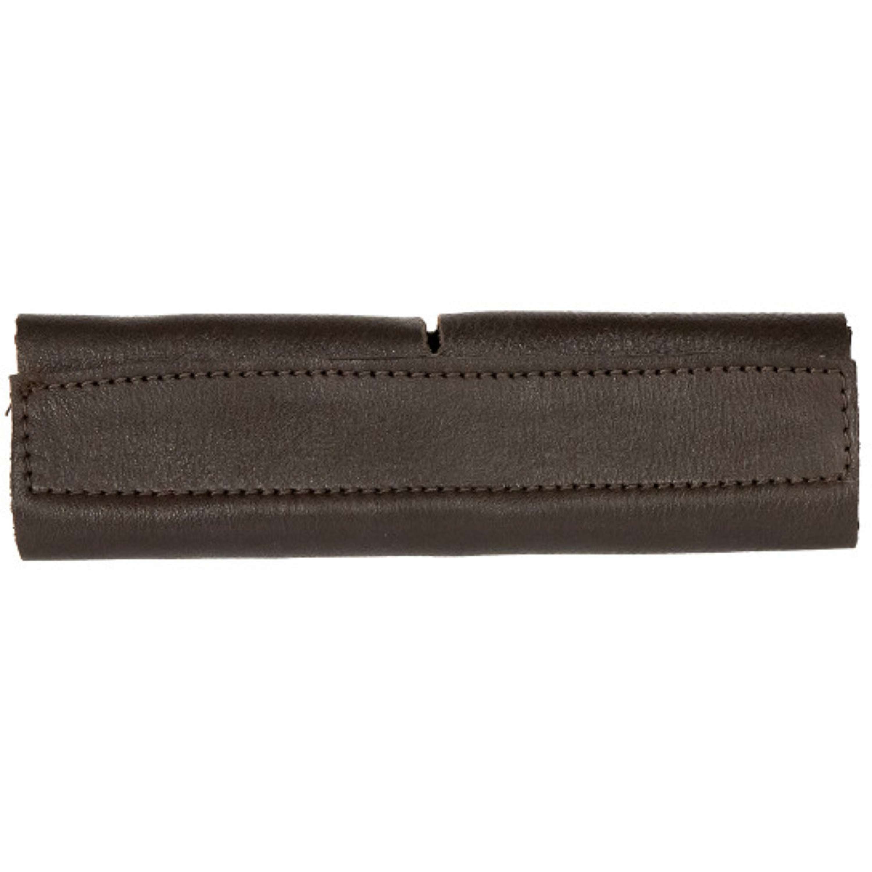 Harry's Horse Curb Chain Protector Soft Leather Brown