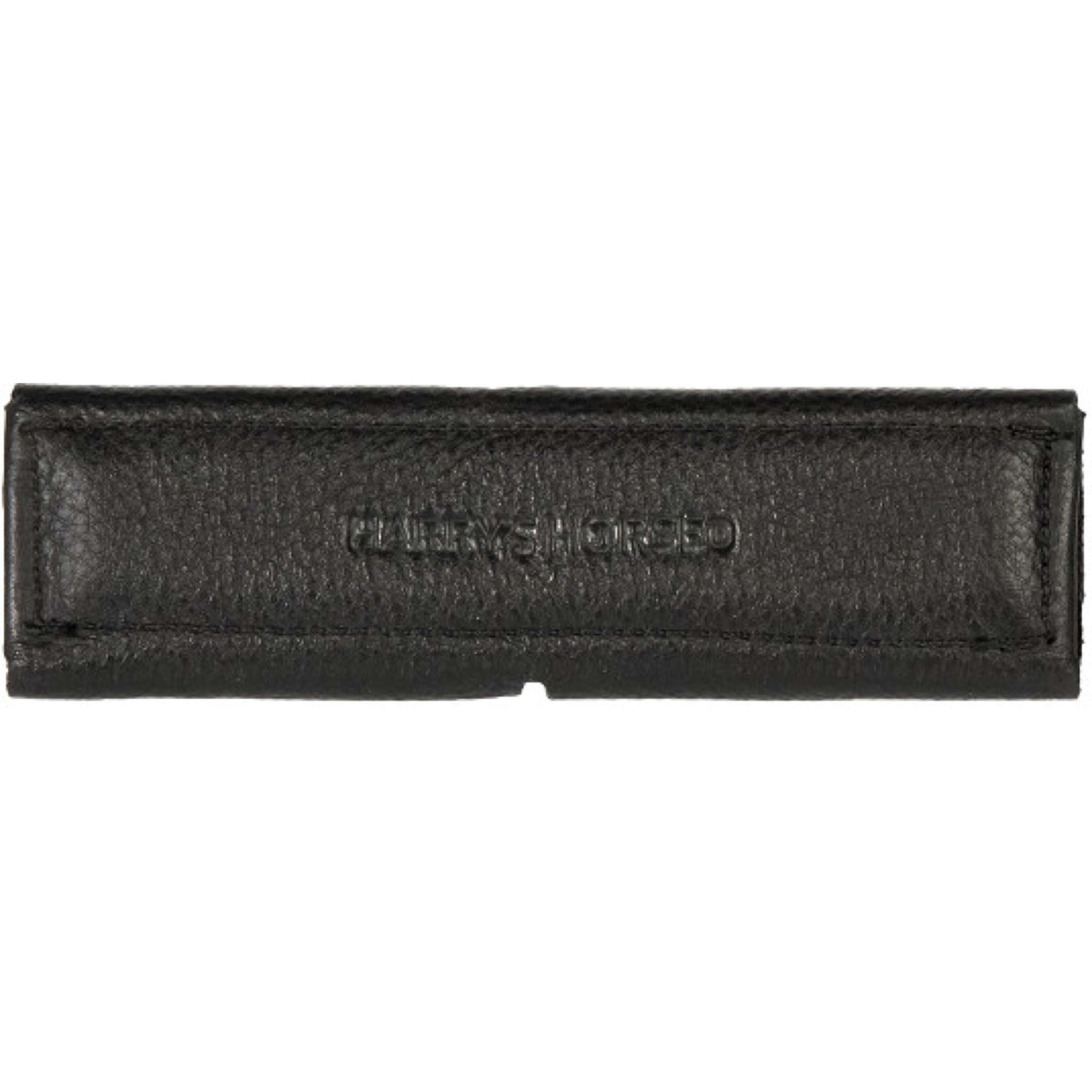 Harry's Horse Curb Chain Protector Soft Leather Black