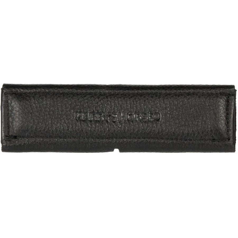 Harry's Horse Curb Chain Protector Soft Leather Black