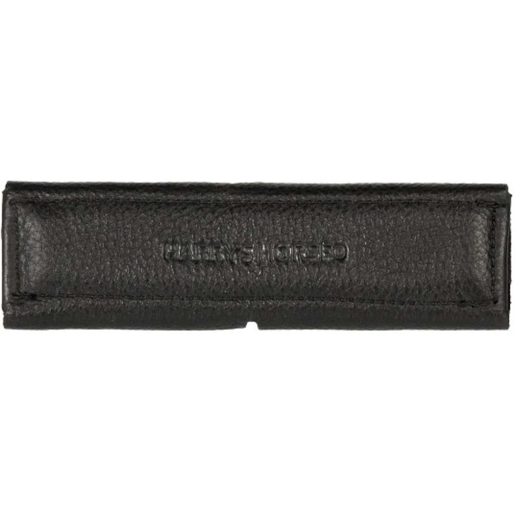Harry's Horse Curb Chain Protector Soft Leather Black