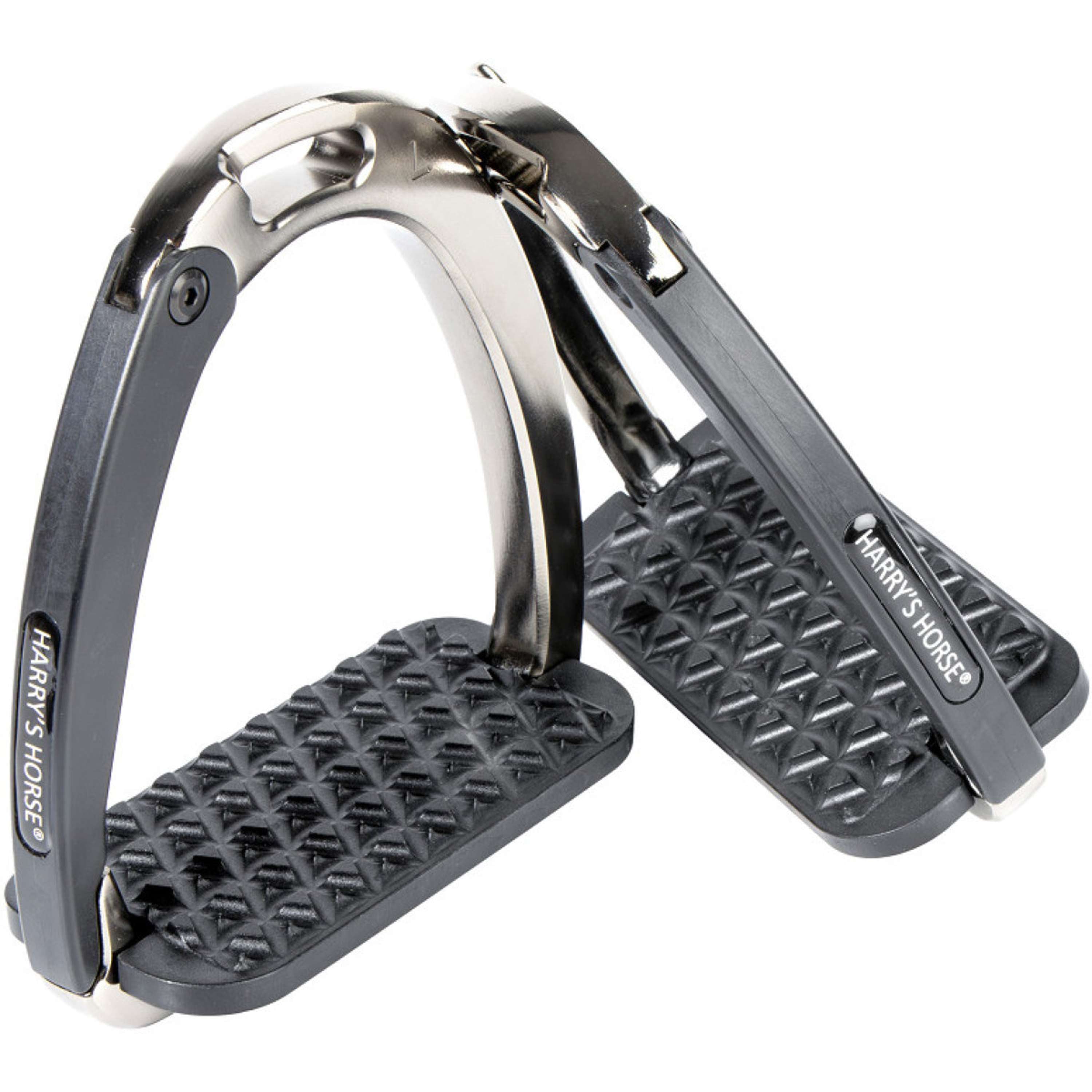 Harry's Horse Safety Stirrups Safe Release Gunmetal