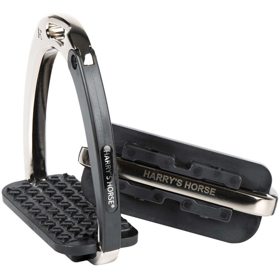 Harry's Horse Safety Stirrups Safe Release Gunmetal