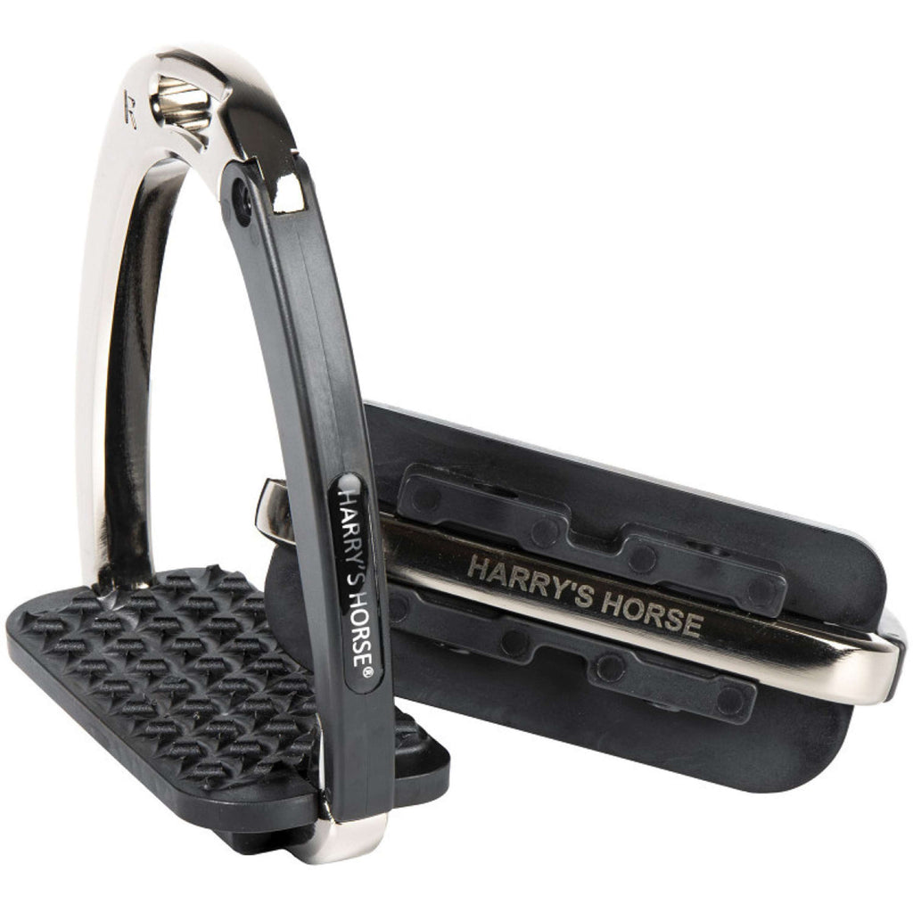 Harry's Horse Safety Stirrups Safe Release Gunmetal