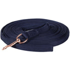 Harry's Horse Lunging Side Rope Soft Rosegold 8m Navy