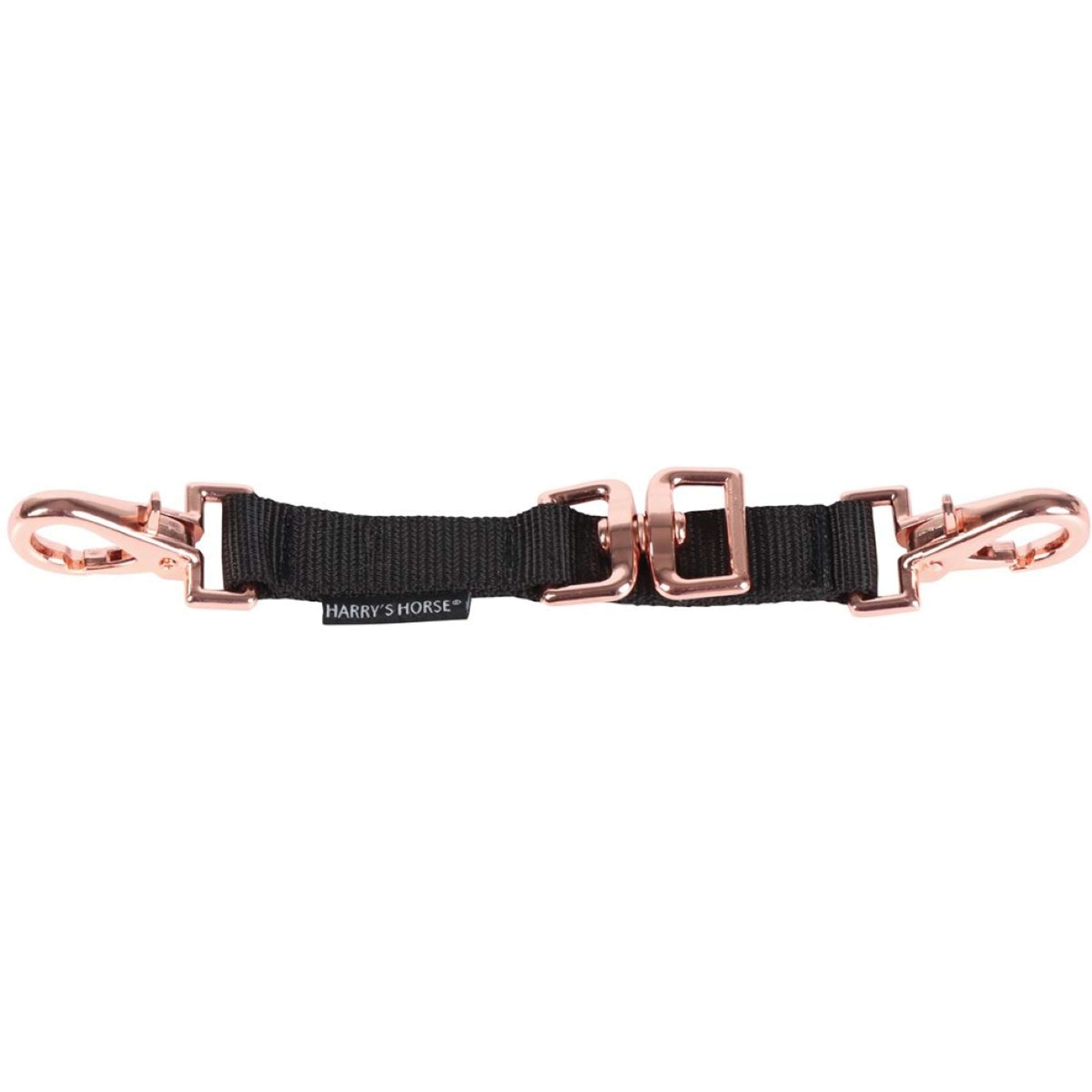 Harry's Horse Lunge Bridle Bit Rosegold Black Harry's Horse Lunge Bridle Bit Rosegold Black