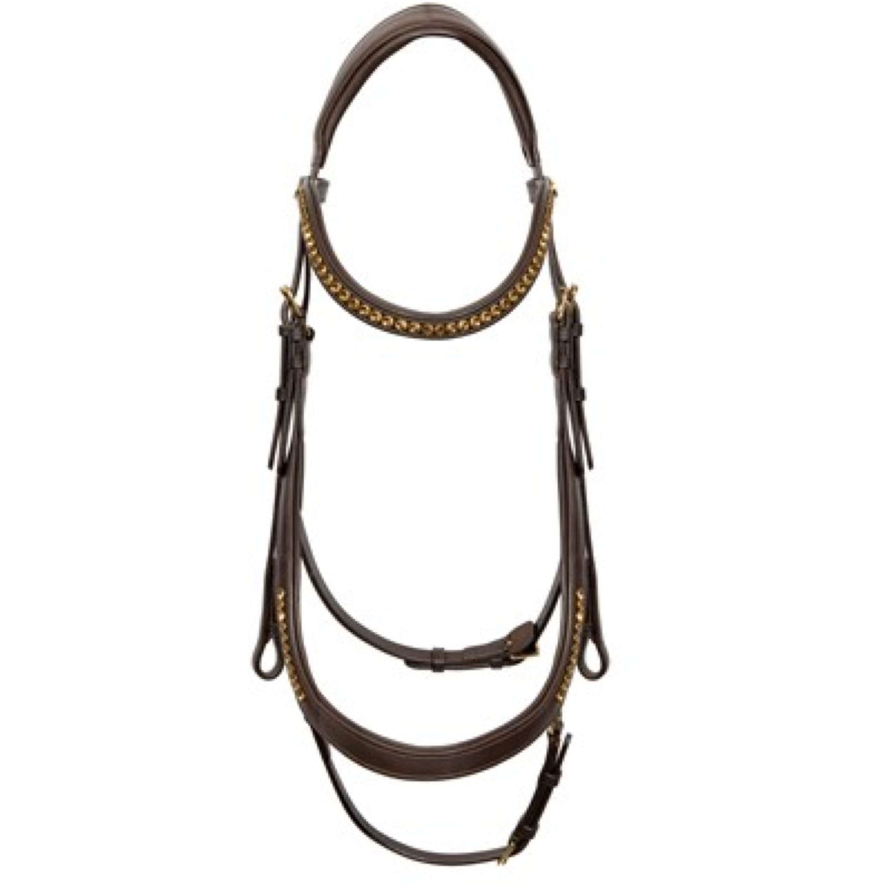 Harry's Horse Bridle Anatomic Gold Brown