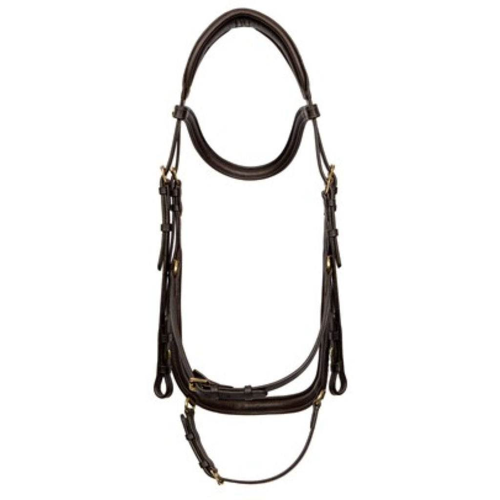 Harry's Horse Bridle Anatomic Gold Brown