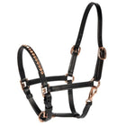 Harry's Horse Halter Crystal Pony/Foal Black/Rose gold