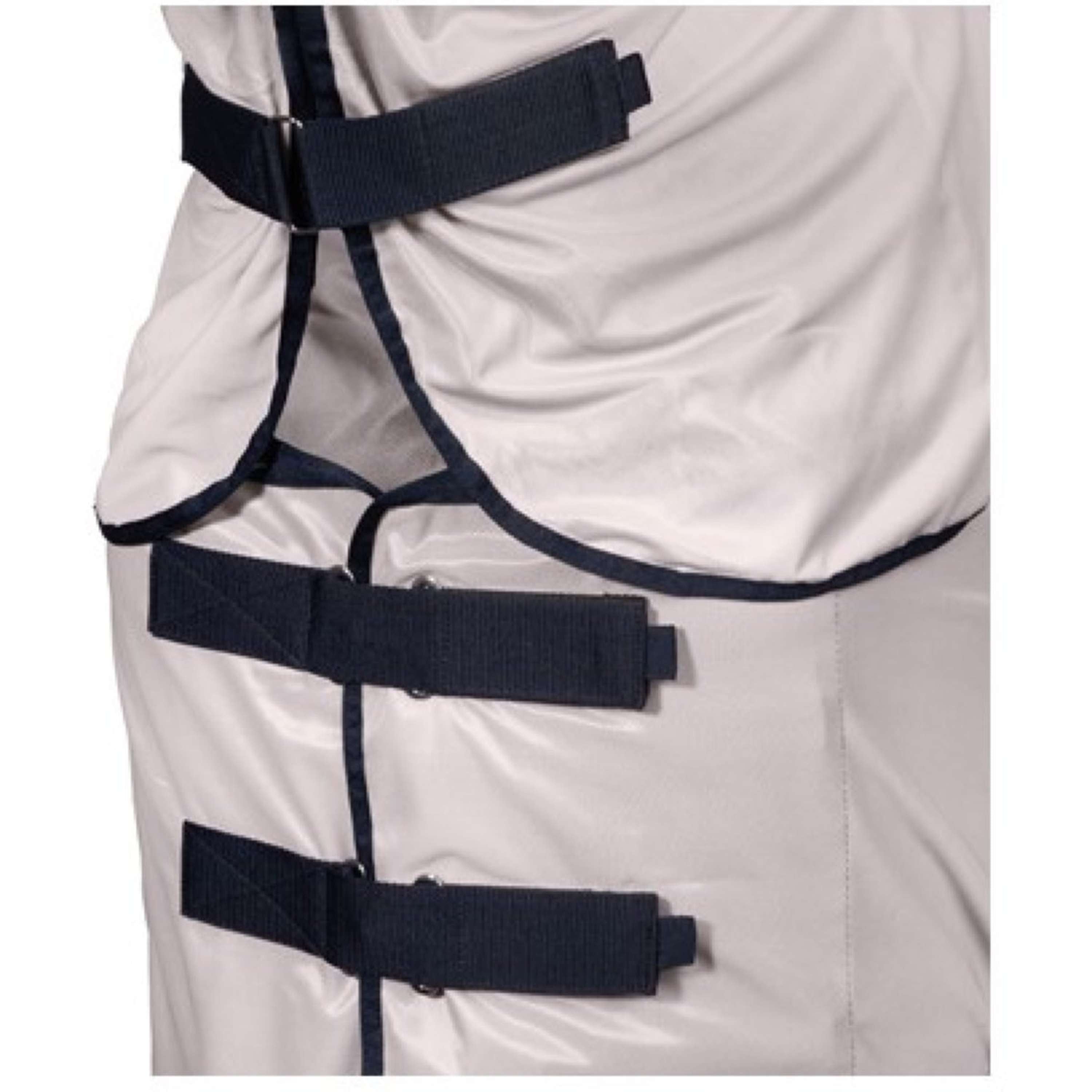 Harry's Horse Fly Rug Mesh Pro Superior with a Hood Taupe