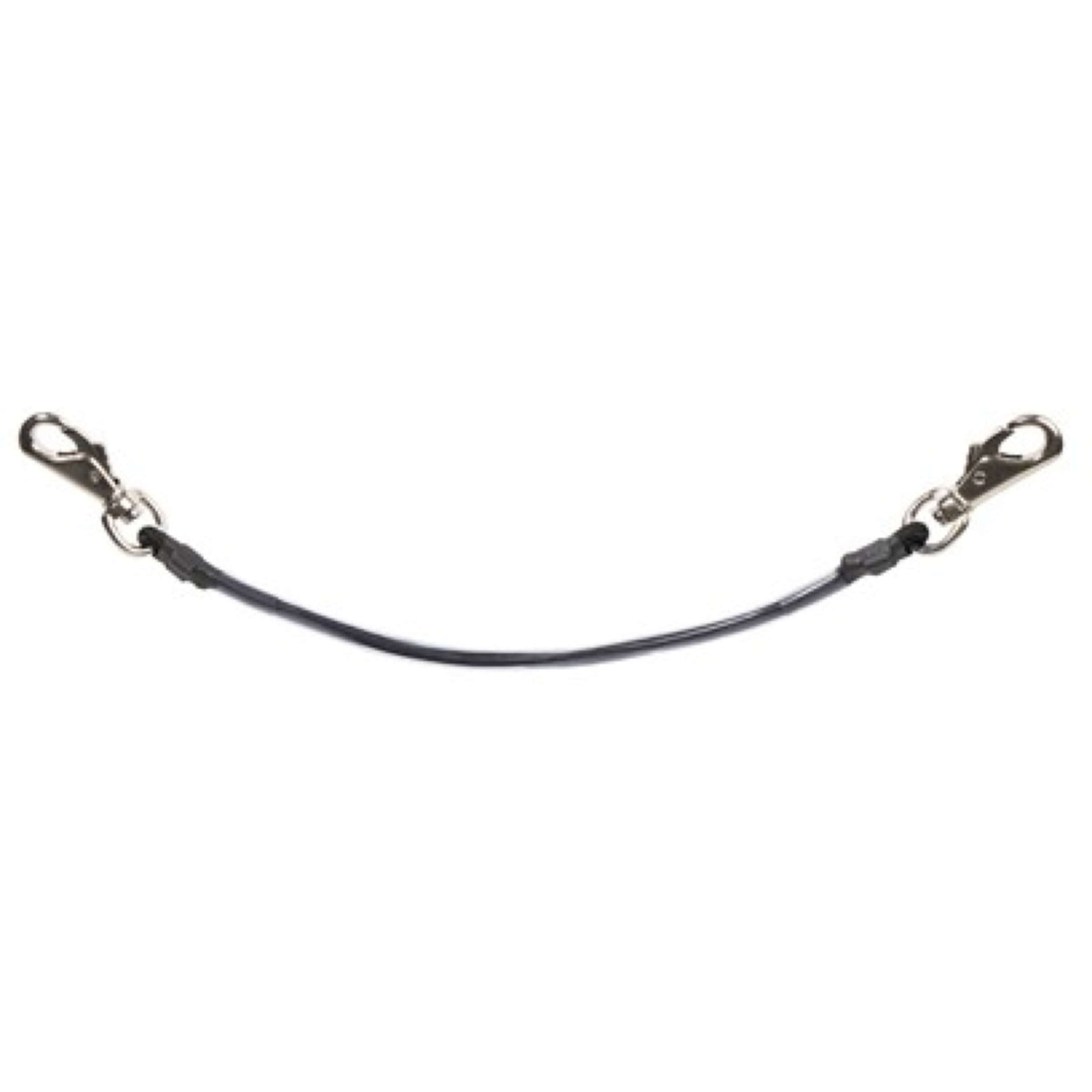 Harry's Horse Tail Cord Elastic Plasticized Metal Black