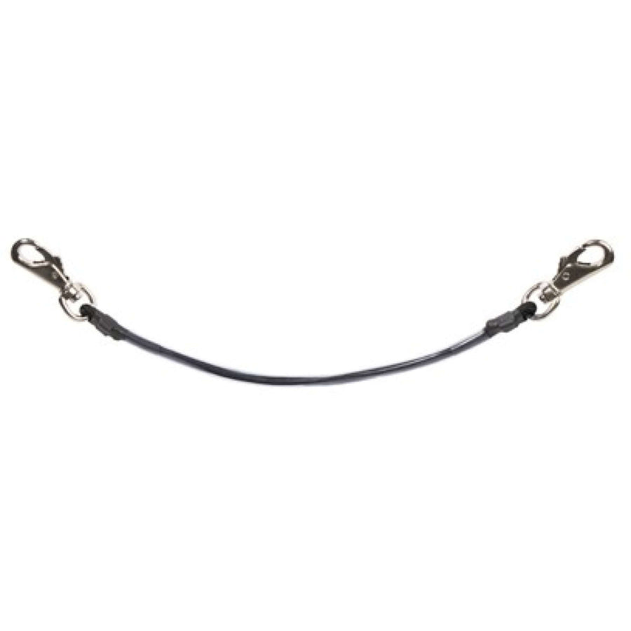 Harry's Horse Tail Cord Elastic Plasticized Metal Black