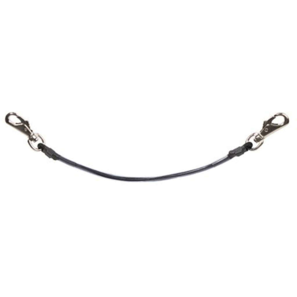 Harry's Horse Tail Cord Elastic Plasticized Metal Black