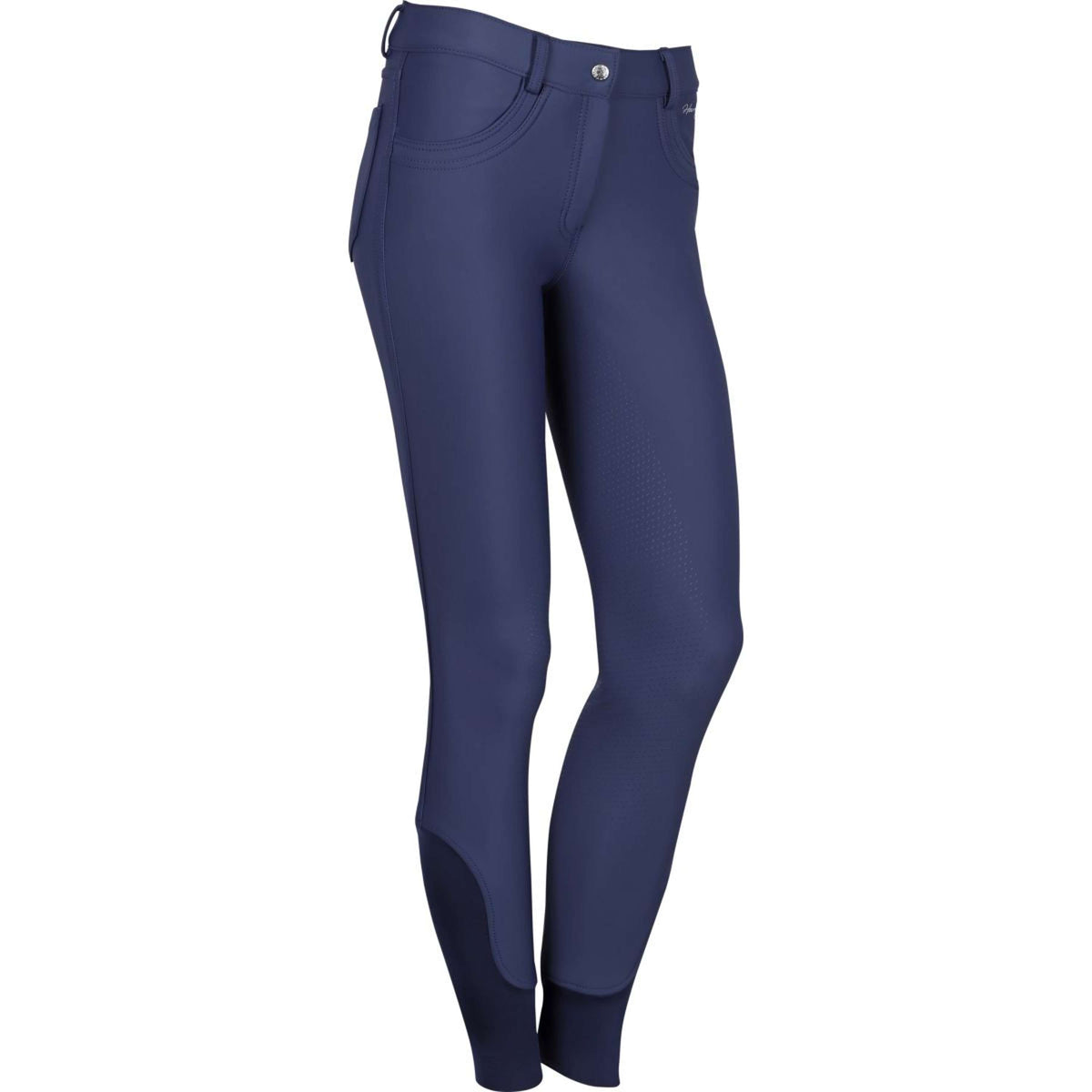 Harry's Horse Breeches Winterblues Full Grip Steel Blue