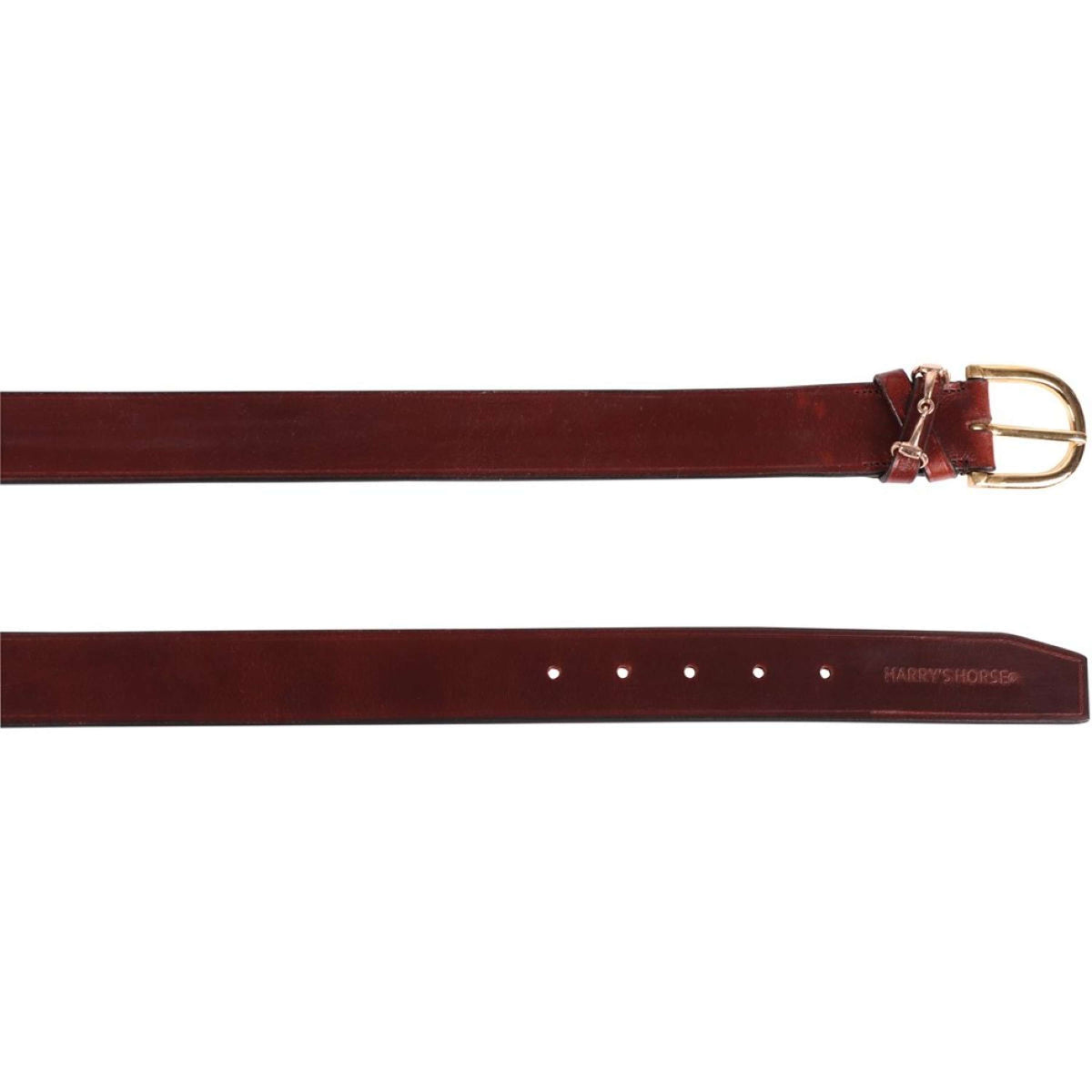 Harry's Horse Belt Bit Leather brown/gold