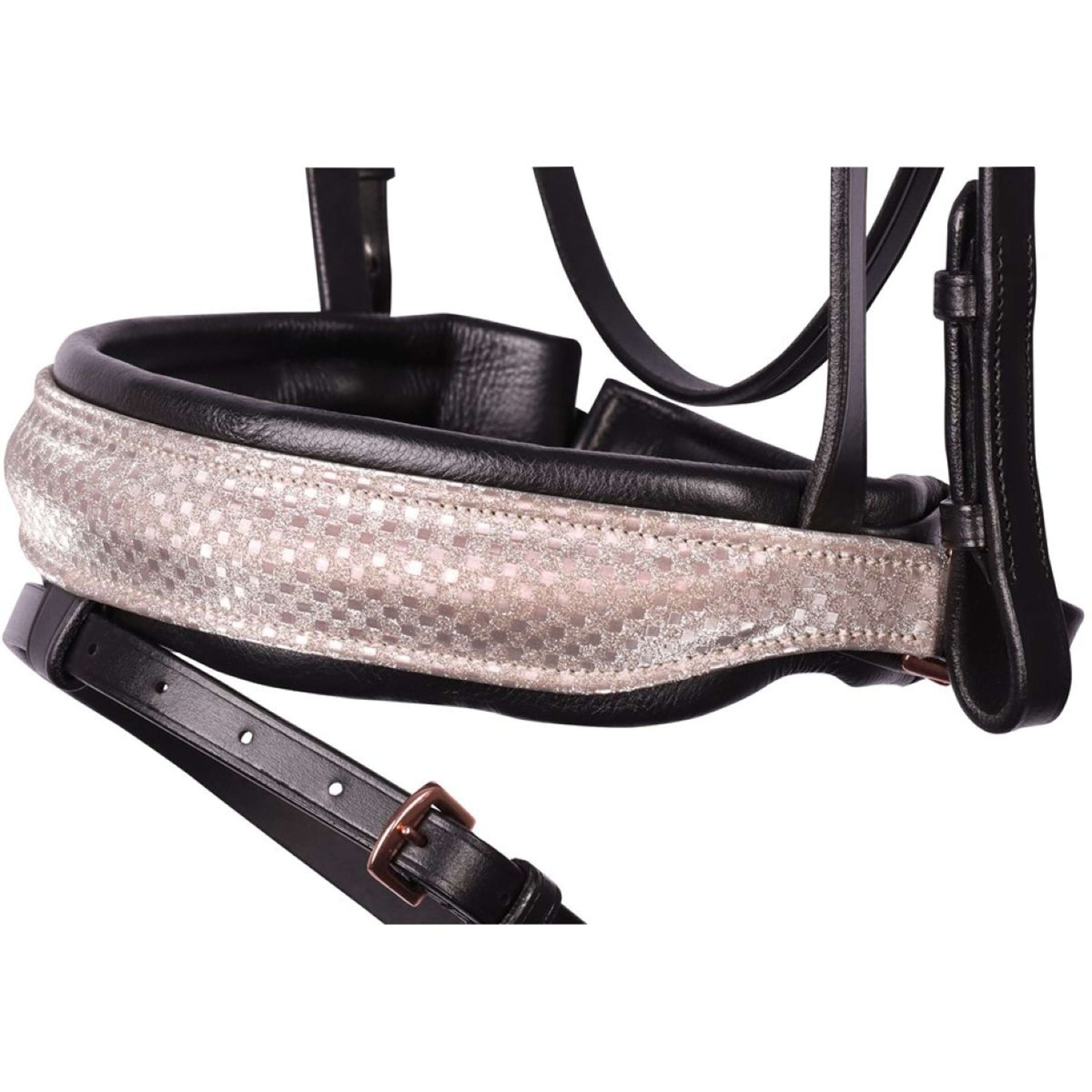 Harry's Horse Bridle Broadway Leather Black/Rosegold