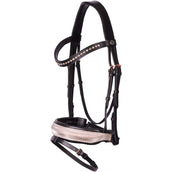 Harry's Horse Bridle Broadway Leather Black/Rosegold