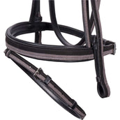 Harry's Horse Bridle Two-Tone Black/Grey