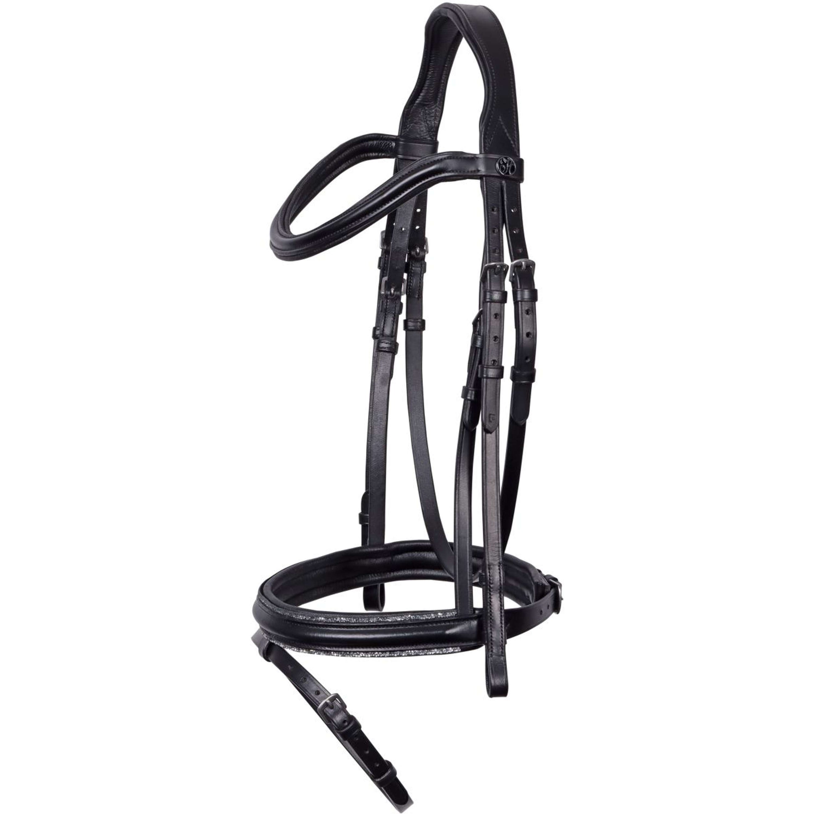 Harry's Horse Bridle Sparkle Leather Black