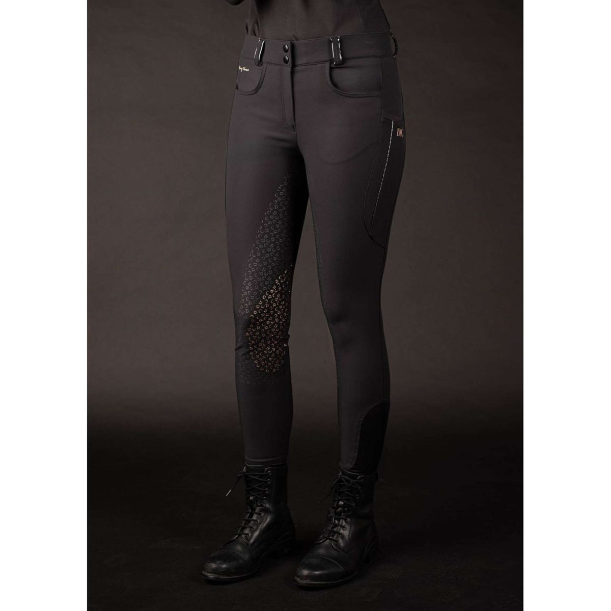 Harry's Horse Breeches Denici Cavalli Stardust Full Grip Black