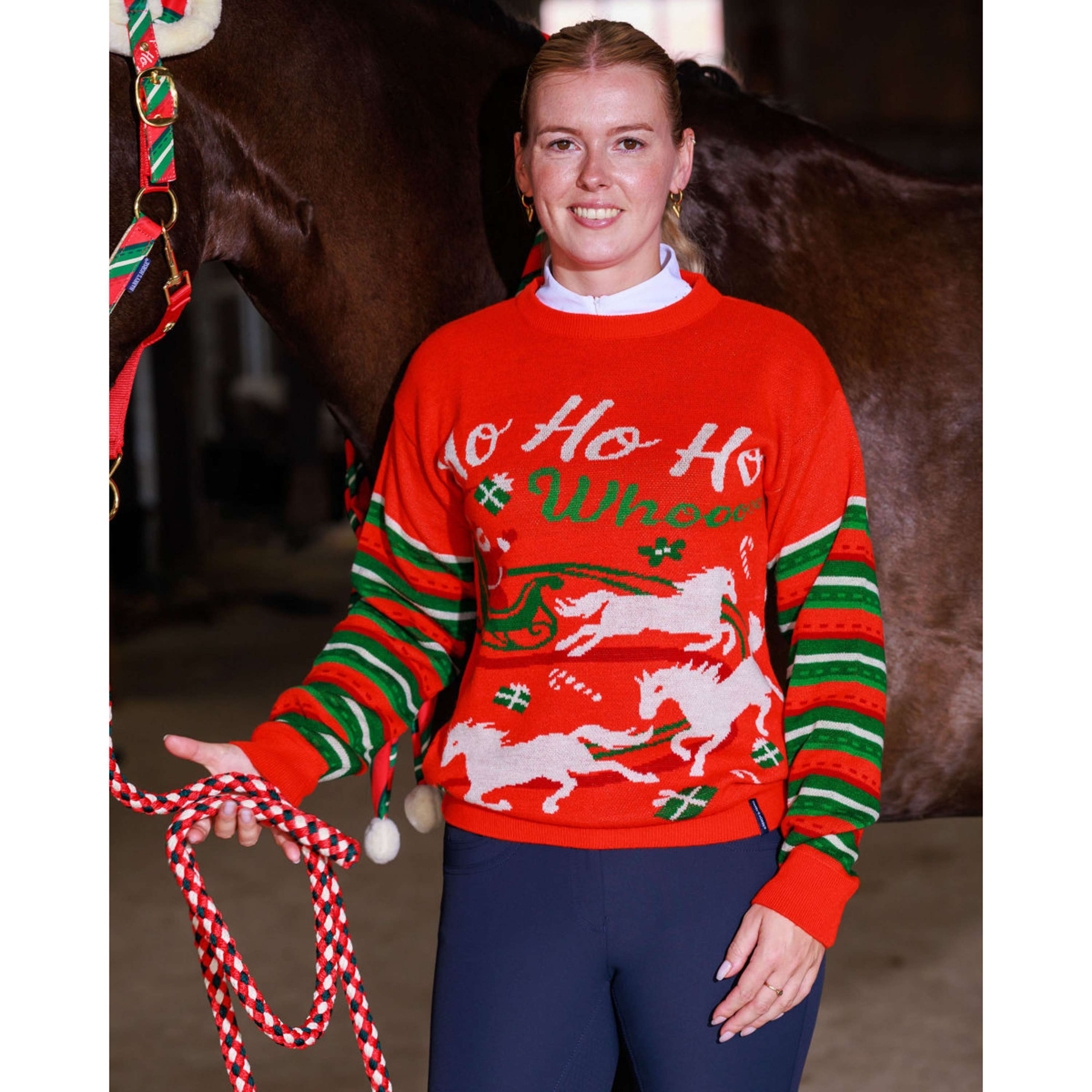 Harry's Horse Sweater Christmas '26 Red