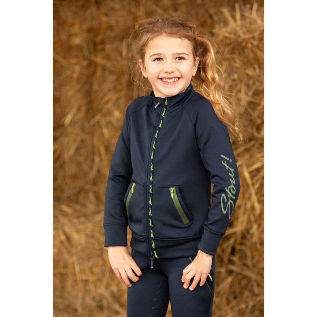 Harry's Horse Zip-Hoodie STOUT! Lime Navy