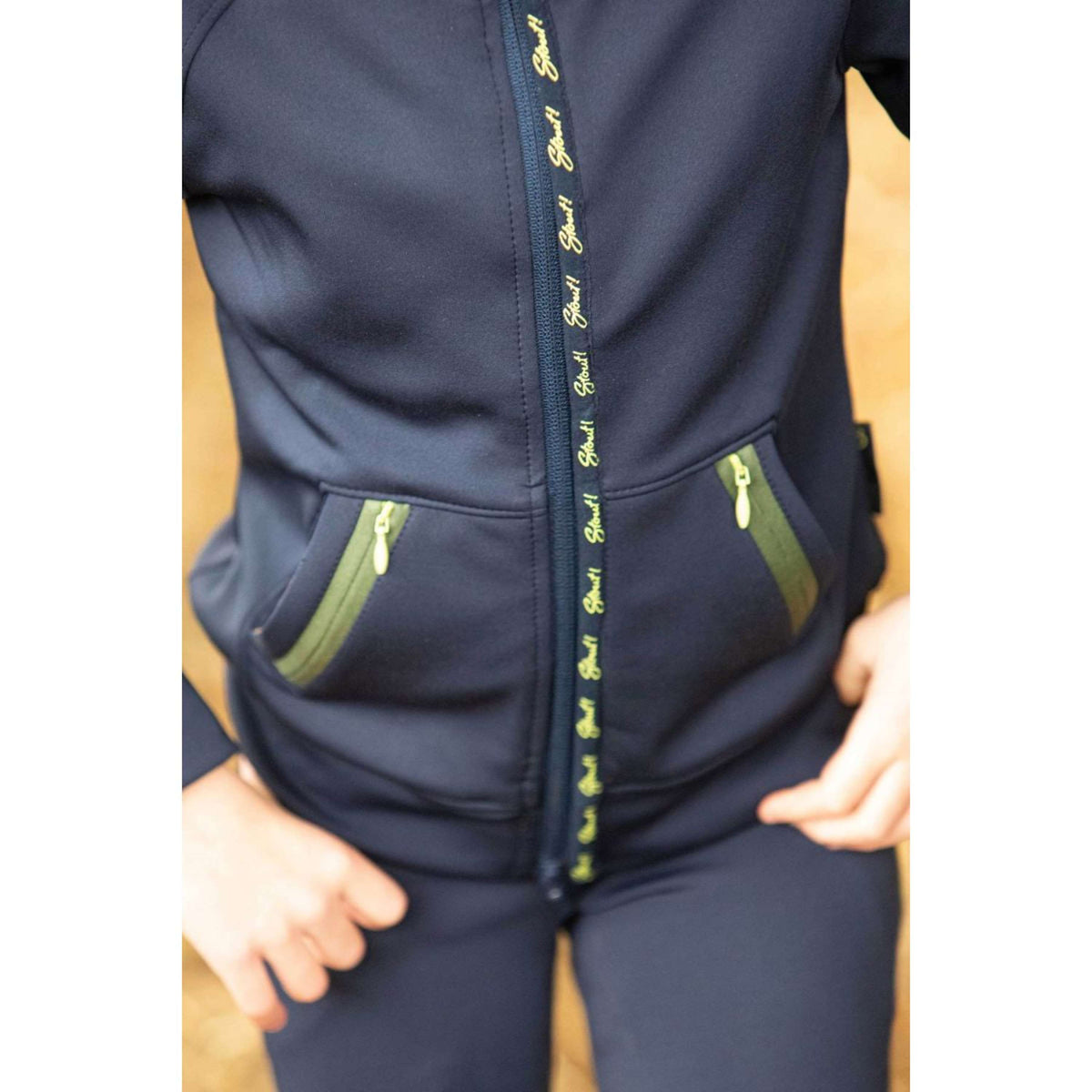Harry's Horse Zip-Hoodie STOUT! Lime Navy