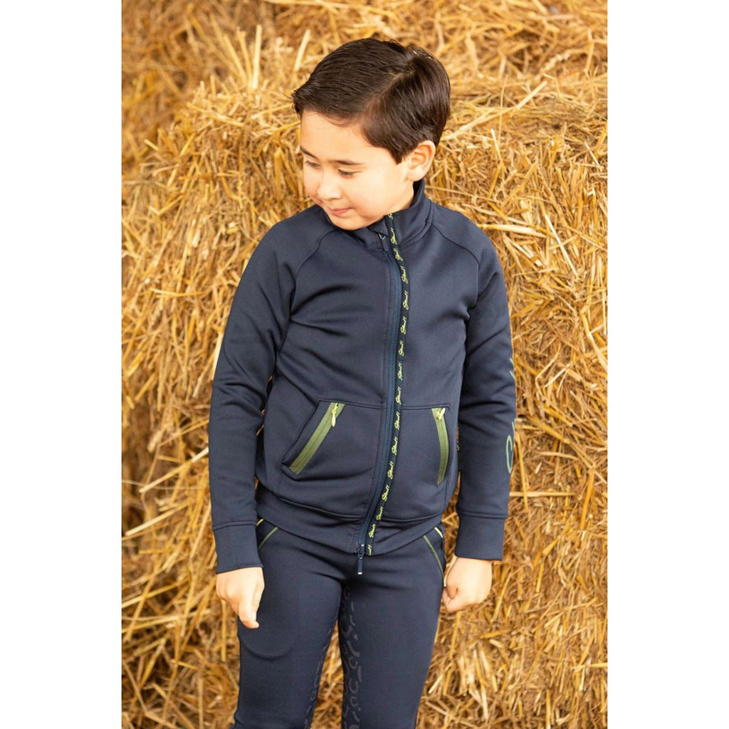 Harry's Horse Zip-Hoodie STOUT! Lime Navy