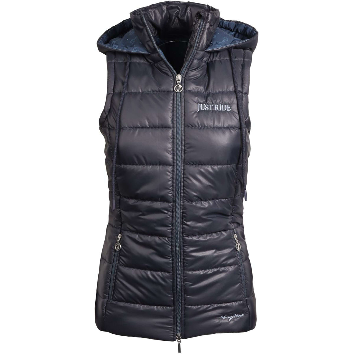 Harry's Horse Bodywarmer Just Ride Retro Navy