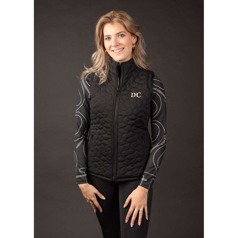 Harry's Horse Bodywarmer Denici Cavalli Stardust Reversible Black