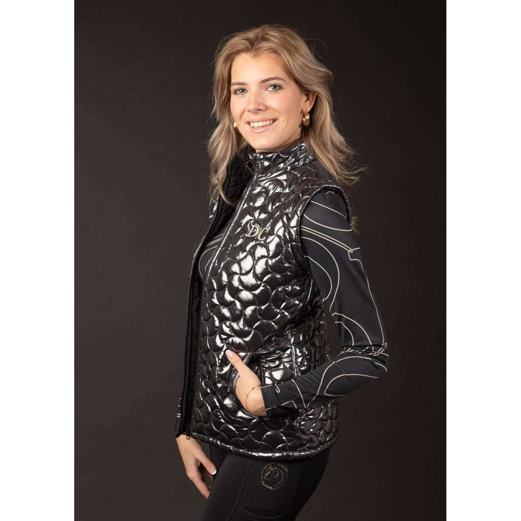 Harry's Horse Bodywarmer Denici Cavalli Stardust Reversible Black