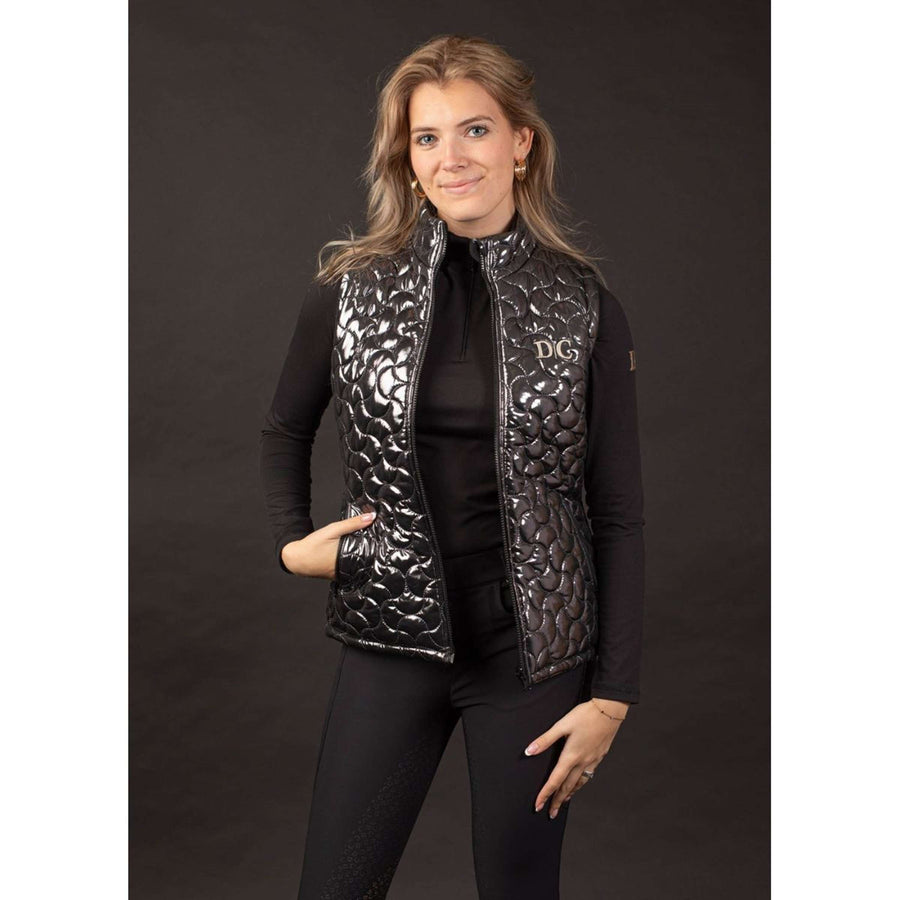 Harry's Horse Bodywarmer Denici Cavalli Stardust Reversible Black