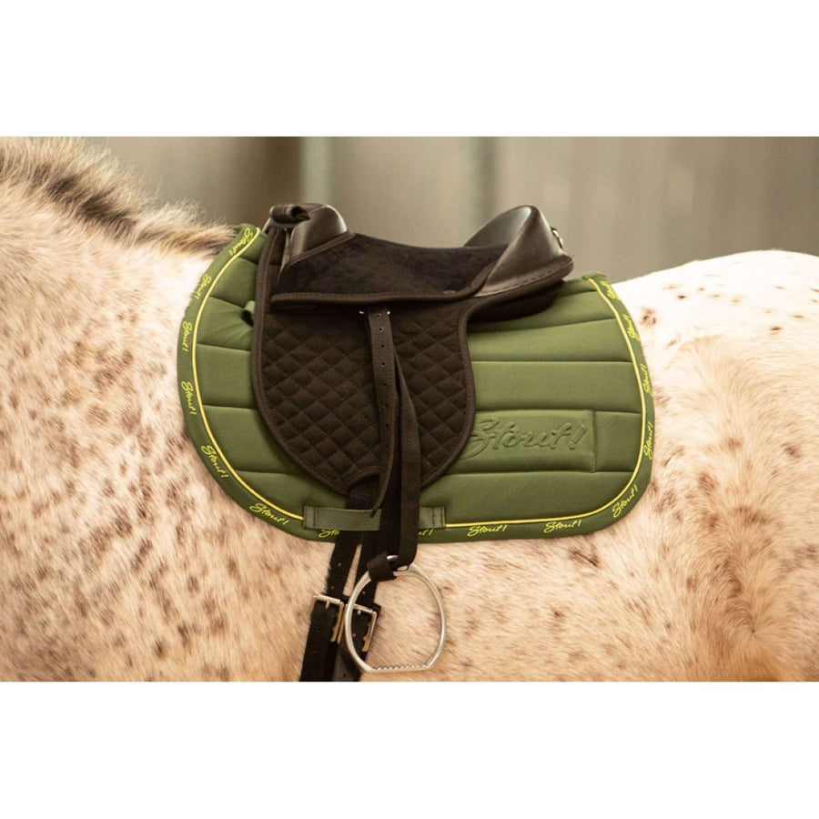 Harry's Horse Saddlepad STOUT! Lime Army Green