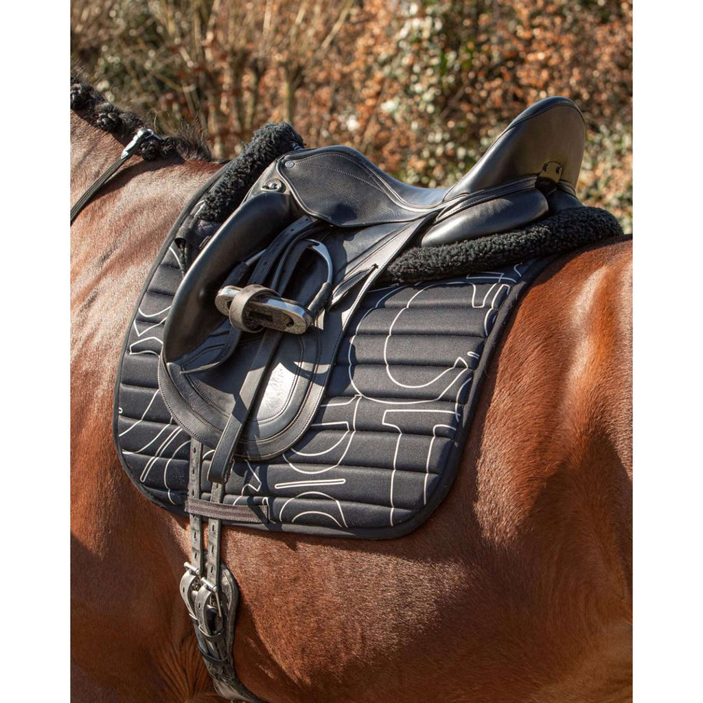 Harry's Horse Saddlepad Denici Cavalli Stardust Design General Purpose Black