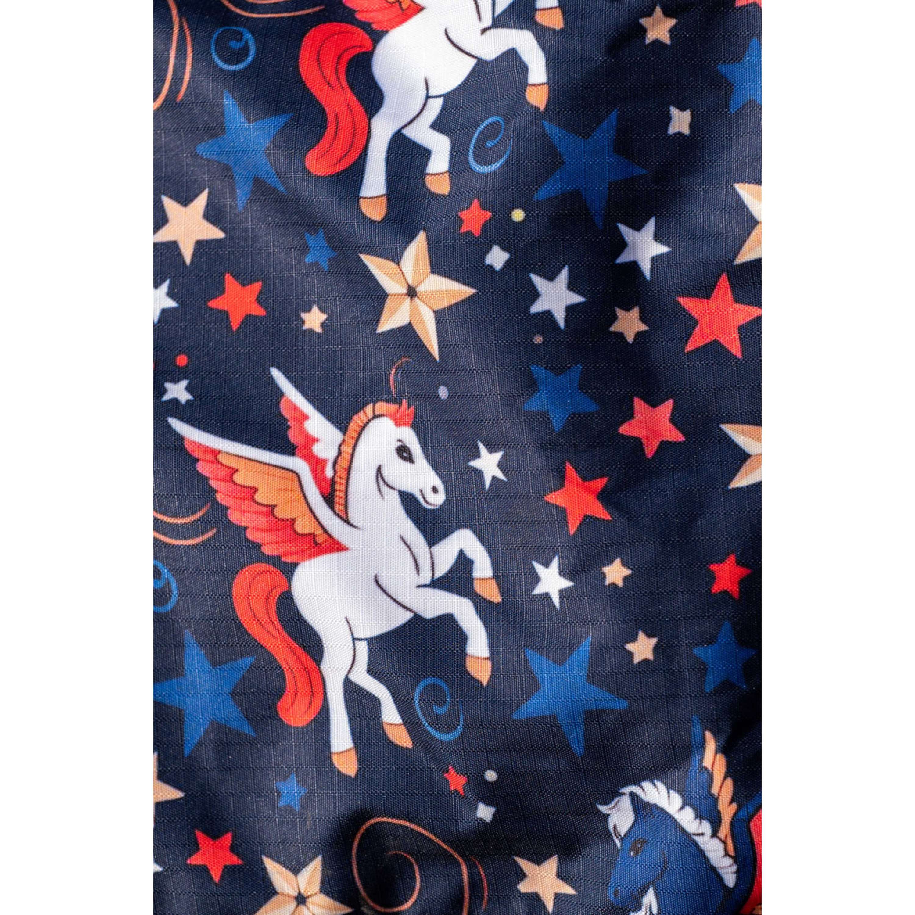 HB Outdoor Rug Little Sizes Navy Flying Horse