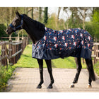 HB Outdoor Rug navy flying horse