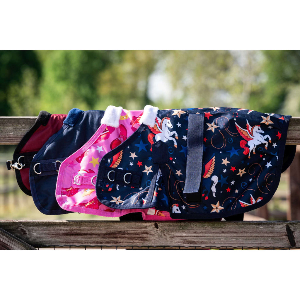 HB Foal Rug Ukki navy flying horse