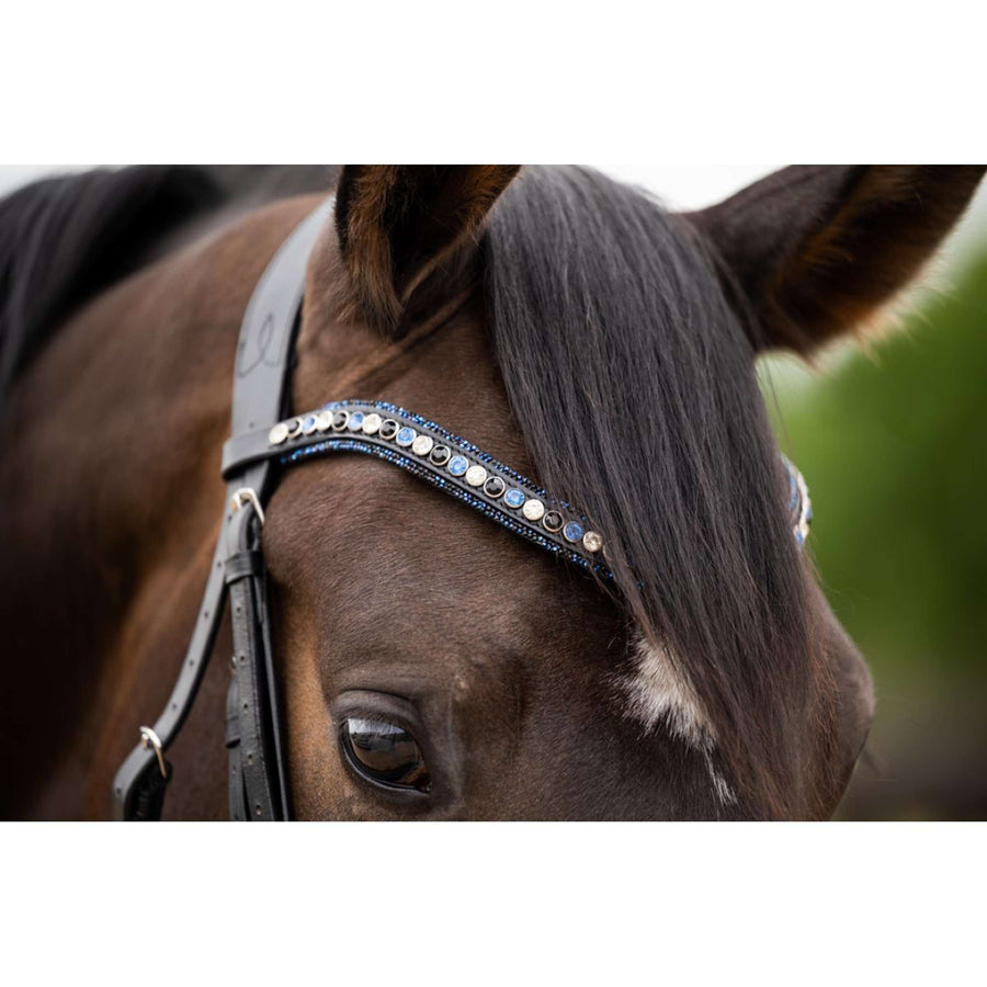 HB Showtime Bridle Las Vegas Black/Navy Glitter