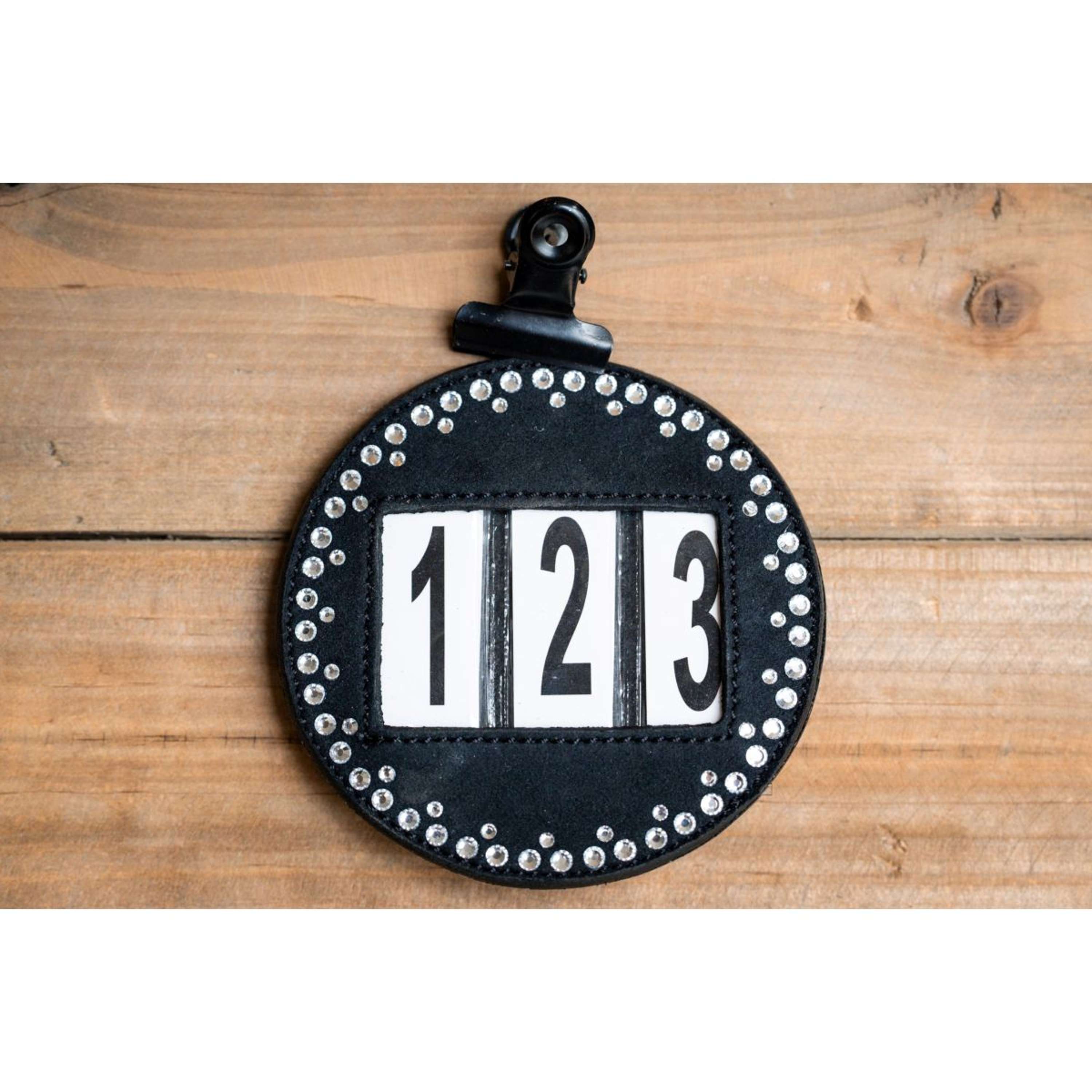 HB Competition Numbers Hot Fix Black