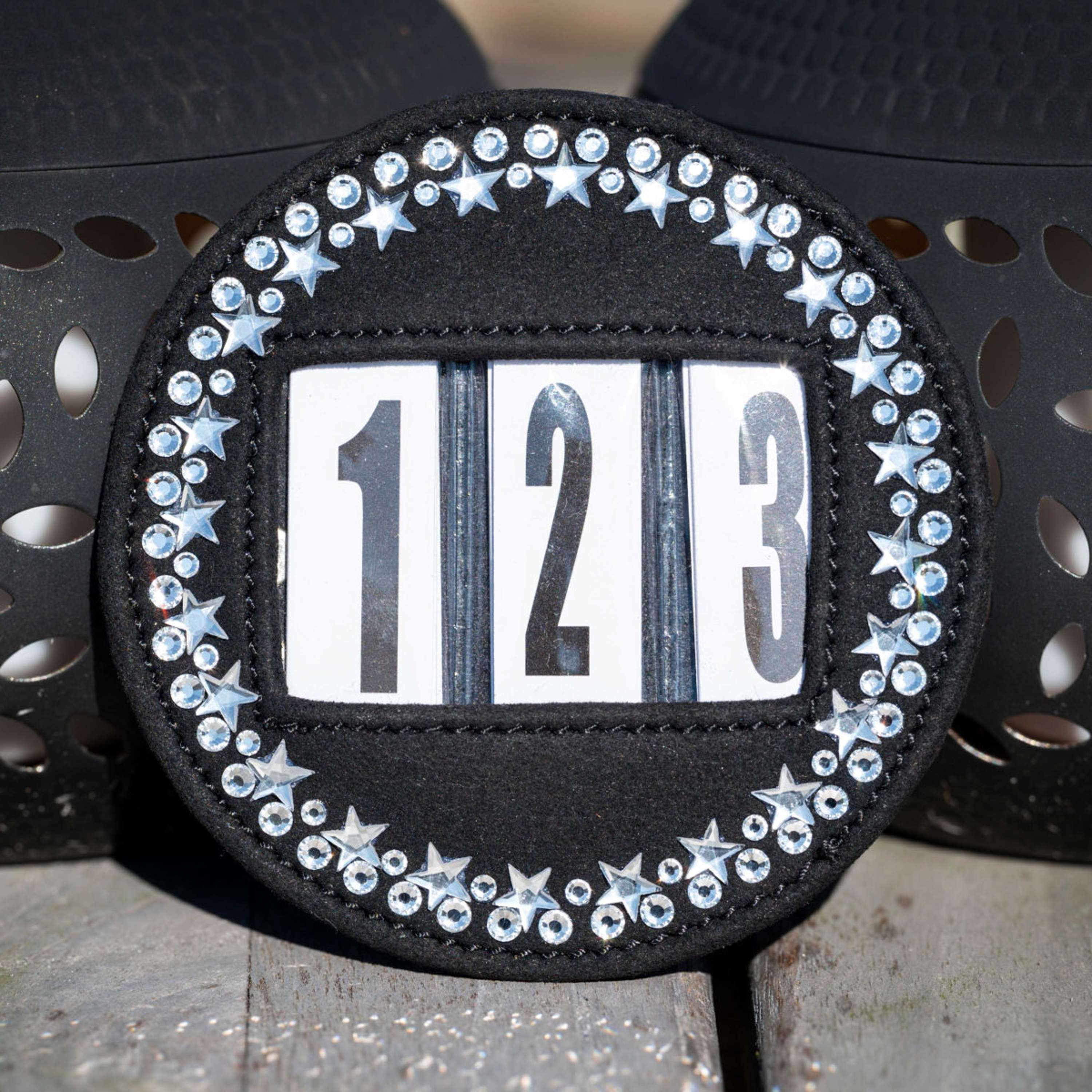 HB Competition Numbers Too Hot Black