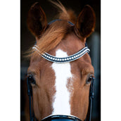 HB Showtime Bridle Snowflake Black/White