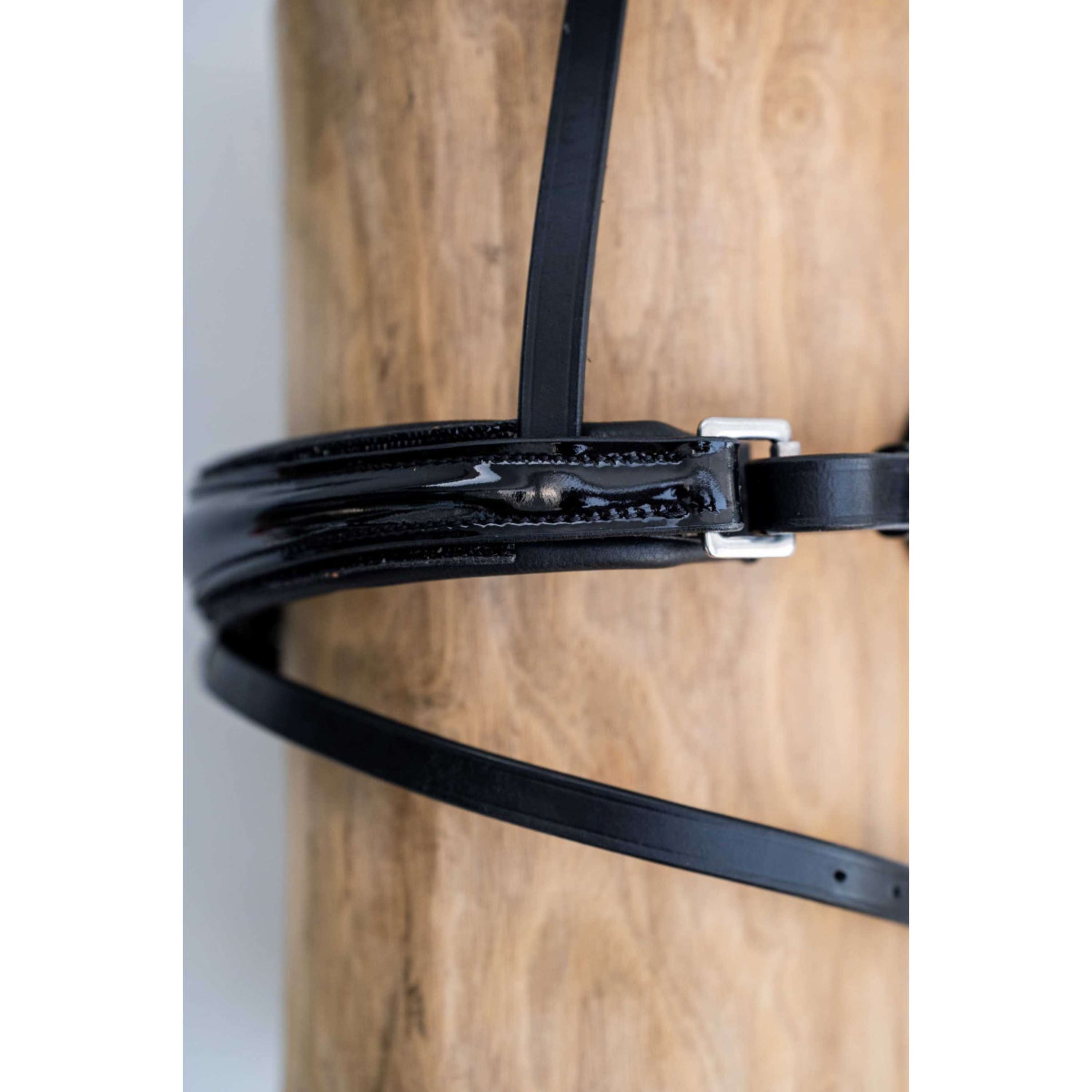 HB Nose Band Showtime Special Shape Black/Black Glitter