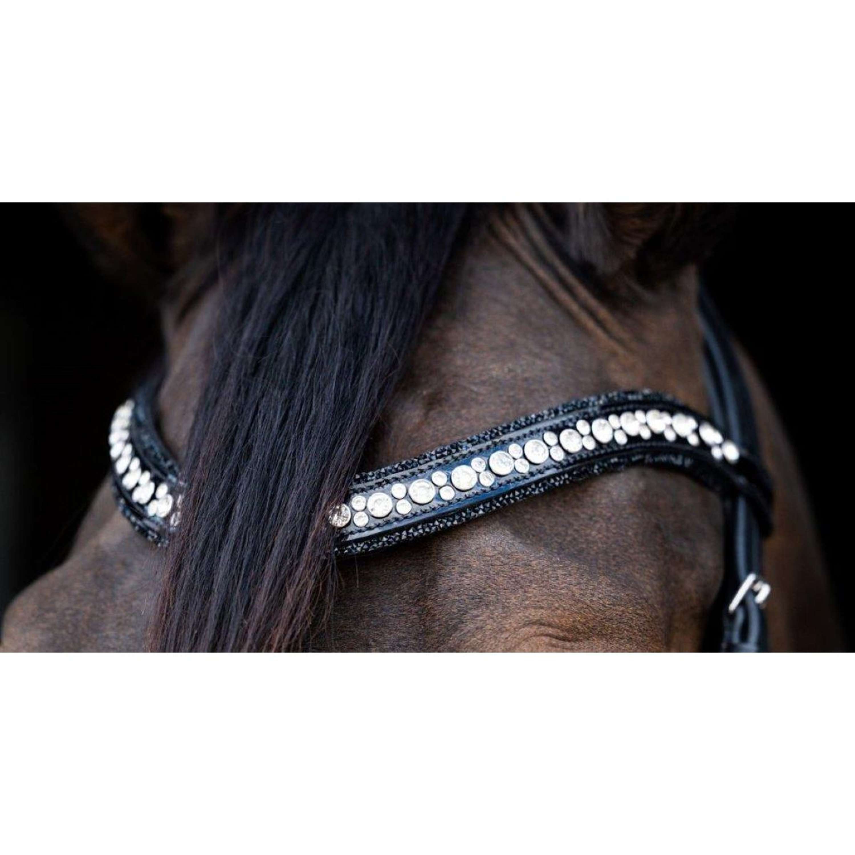 HB Ruitersport Browband Showtime To Nice Black