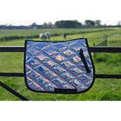 HB Saddlepad Holografic Multicolor