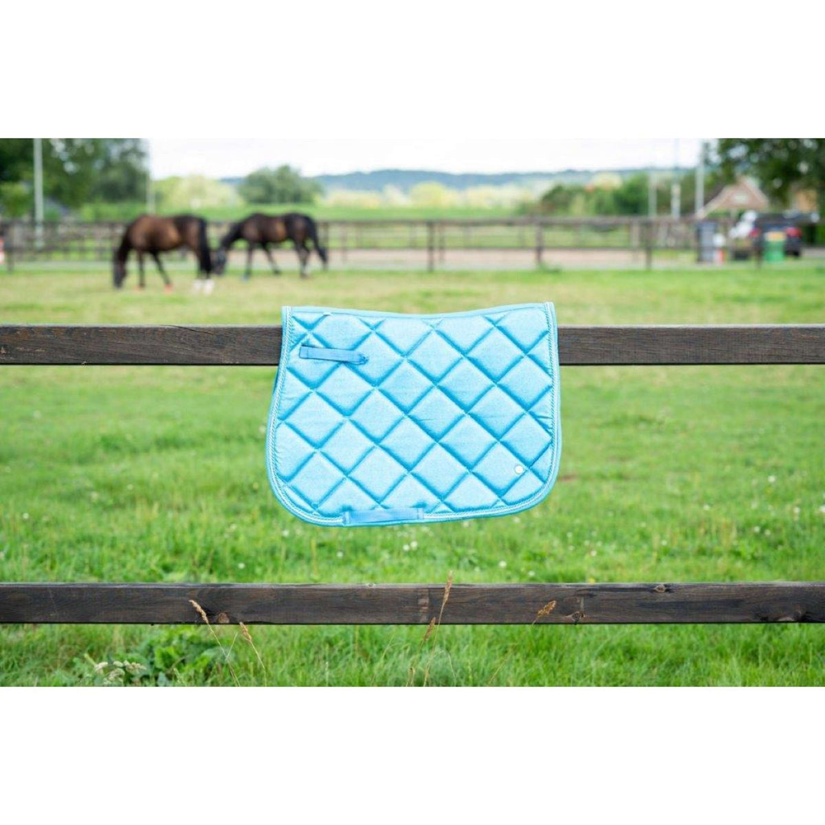 HB Saddlepad General Purpose Showtime Turquoise