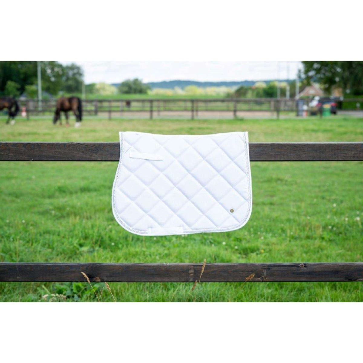 HB Saddlepad General Purpose Showtime White