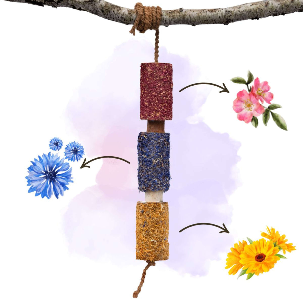 Herbie Herbal Wooden Toy Happiness